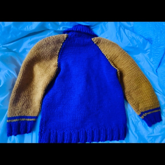 ππ Host Pick ππππ HAND Knit π§Ά WV Jacket/Coat Letβs go mountaineers ππ!!β - Picture 6 of 7